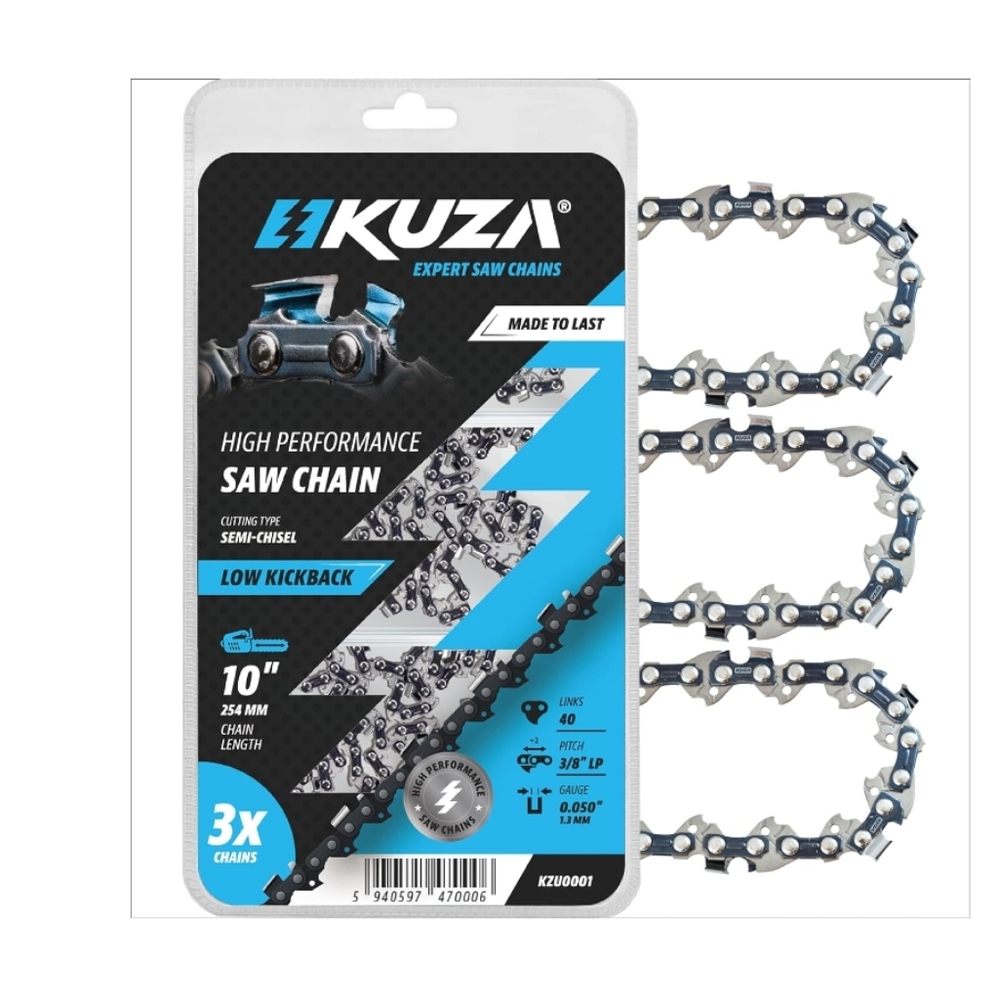 Chainsaw Chain 3 packs 10 inch